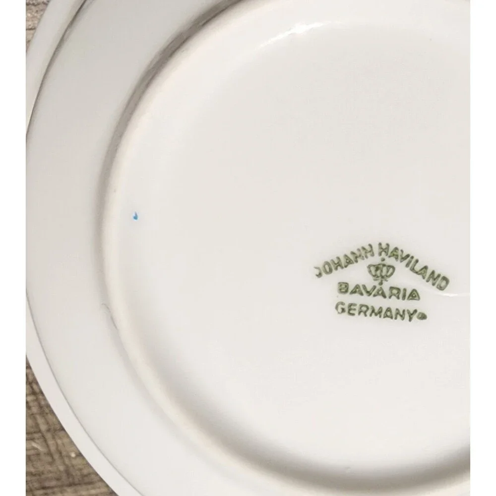 Johann Haviland Forever Spring Bowls Fruit Berry Dessert Sauce Bavaria Vtg 7 Pc